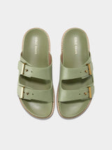 Cole Haan Women's Marisol Footbed Sandal - Green