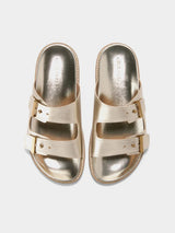 Cole Haan Women's Marisol Footbed Sandals - Soft Gold