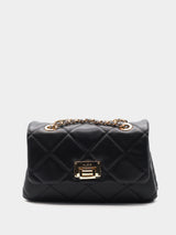 Aldo Goldenshinerr Shoulder Bag - Black