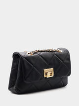 Aldo Goldenshinerr Shoulder Bag - Black