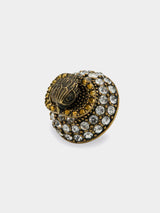 Kurt Geiger London Pave Chelsea Stud Earrings - Gold