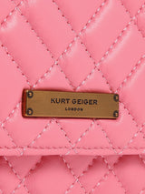 Kurt Geiger KGL Brixton Chain Wallet - Pink