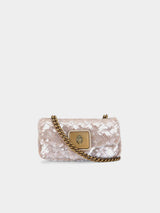 Kurt Geiger London Long Nano Pimlico Bag - Beige Combination