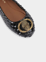Kurt Geiger London Chelsea Ballet Flat - Black