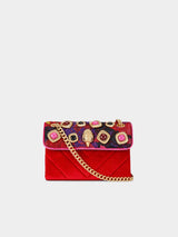 Kurt Geiger London Mini Kensington Gem Bag - Pink Combination