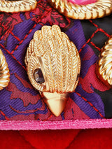 Kurt Geiger London Mini Kensington Gem Bag - Pink Combination