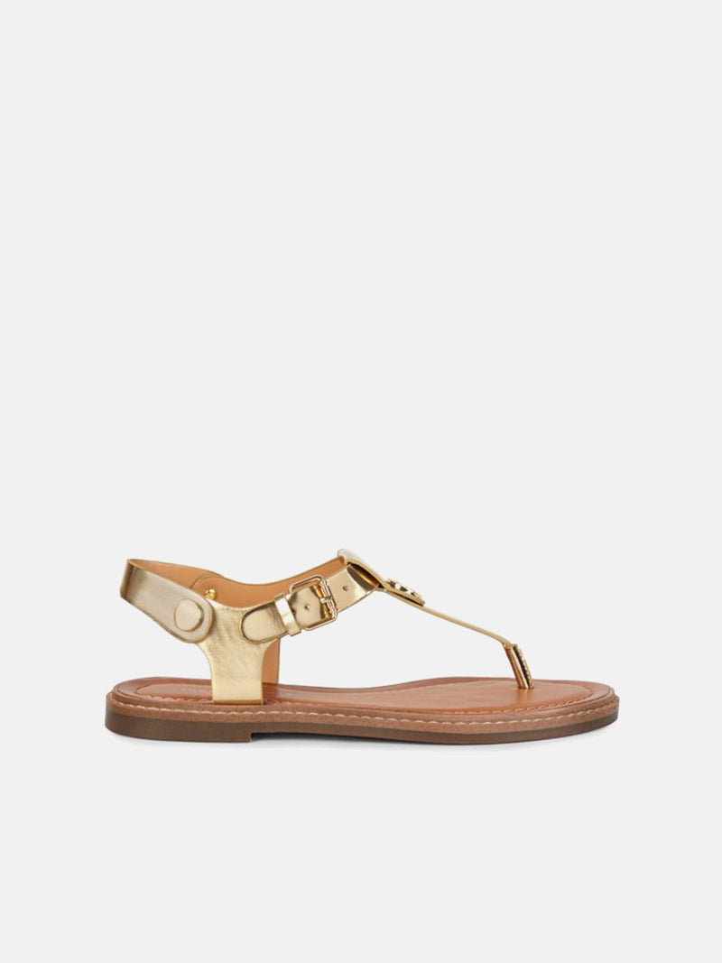 Tommy Hilfiger Women's Bennia Thong Sandals - Gold