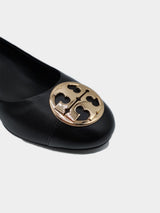 Tory Burch Chelsea 50MM Cap - Toe Pump Nappa Leather - Perfect Black
