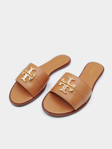 Tory Burch Everly Slide Calf Leather - Tan