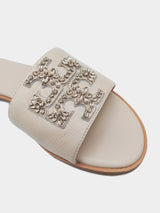 Tory Burch Everly Embellished Slide - Dulce De Leche