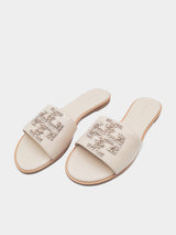 Tory Burch Everly Embellished Slide - Dulce De Leche