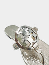 Tory Burch Miller Metallic Wrinkled Leather - Spark Gold