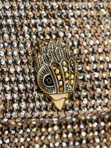 Kurt Geiger London Pickle Shoulder Bag - Beige Combination