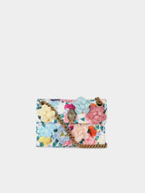 Kurt Geiger London Mini Kensington Flower Bag - Bone Combination