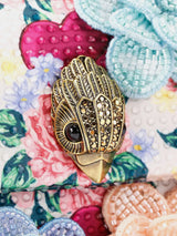 Kurt Geiger London Mini Kensington Flower Bag - Bone Combination