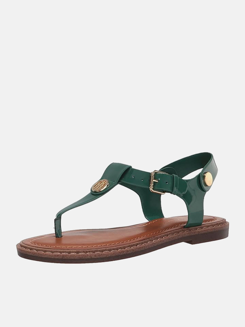 Tommy Hilfiger Women's Bennia Thong Sandals - Green