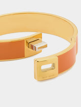Kate Spade Phoebe Enamel Turnlock Bangle - Cayenne Pepper
