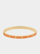Kate Spade Spot The Spade Enamel Hinged Bangle - Cayenne Pepper