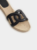 Hermes Famosa Espadrille - Noir