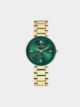 Anne Klein Diamond Dial Bracelet Watch - Green