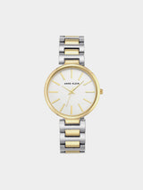 Anne Klein Two Tone Ladies Watch - White
