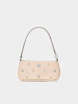 Kate Spade Kayla Suede Studs Convertible Wristlet - Milk Glass
