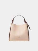 Kate Spade Knott Colorblock Carryall Crossbody Bag - Milk Glass