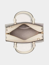 Kate Spade Signature Spade Flower Small Satchel - Dark Beige Multi
