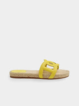 Hermis Famosa Espadrille - Yellow