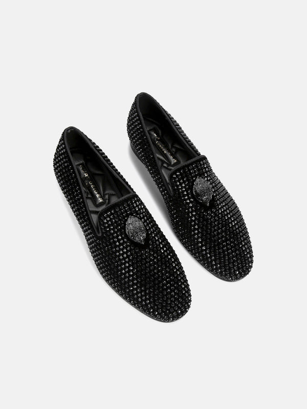 Kurt Geiger London Ace Stud Loafers - Black