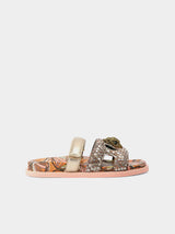Kurt Geiger London Eagle Cut Out Sandal - Brown Other