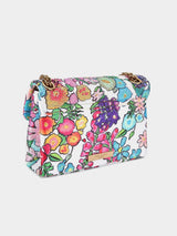 Kurt Geiger London Mini Fabric Kensington Bag - White Other