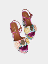 Kurt Geiger London Kensington Platform Heel - Bone Combination