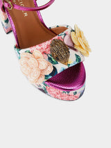 Kurt Geiger London Kensington Platform Heel - Bone Combination