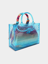 Kurt Geiger London Small Jelly Tote Bag - Blue