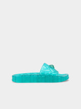 Kurt Geiger London Meena Jelly Slide - Green