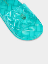Kurt Geiger London Meena Jelly Slide - Green