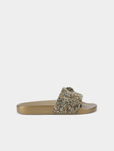 Kurt Geiger London Meena Eagle Slide - Bronze