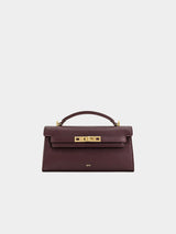 JW Pei Noor Top Handle Bag - Deep Burgundy
