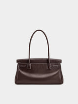 JW Pei Yara Shoulder Bag - Dark Brown