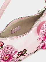 JW Pei Lily Orchid Embroidered Shoulder Bag - Pink