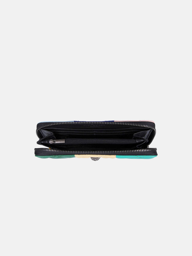 Kurt Geiger Zip Around Leather Wallet - Multi/Other