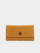 Timberland Leather Wallet - Mustard Yellow