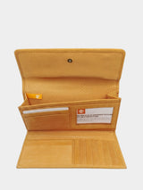 Timberland Leather Wallet - Mustard Yellow