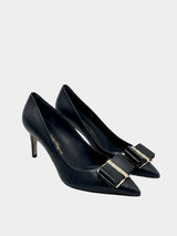 Salvatore Ferragamo Zeri 70 Heel - Black