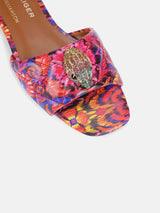 Kurt Geiger London Matthew Williamson Kensington Flat Sandal - Fushia Combination