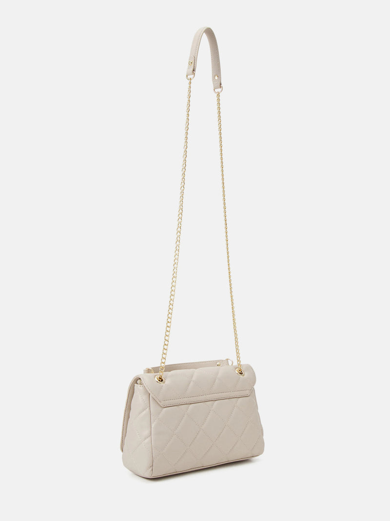 Valentino Ada Crossbody Bag Synthetic - Ecru