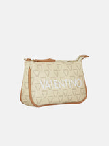 Valentino VMV Liuto Logo Shoulder Bag - Ecru / Multi