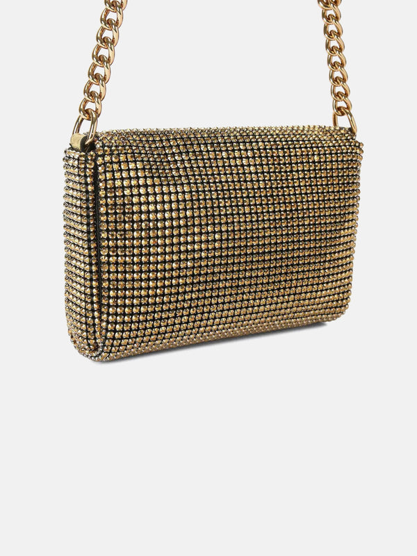 Kurt Geiger London Small Party Shoulder - Gold