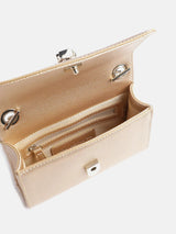 Valentino Bags Divina Crossbody Bag Synthetic - Gold
